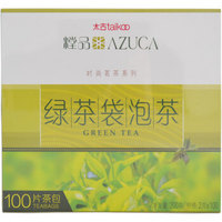 太古（taikoo）绿茶 袋泡茶100片盒装 2g*25片*4铝袋*24盒*1箱
