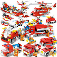 万高（Wangao）儿童积木玩具兼容乐高男孩拼装消救援防系列8合3急速救援车30变2302