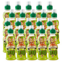 韩国进口 熊津香肠猴苹果汁饮料200ml*24瓶 整箱