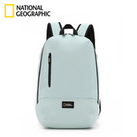 国家地理National Geographic双肩包男背包旅行大学生电脑包女时尚潮流高中初中学生书包 薄荷绿