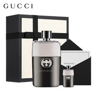 古驰（GUCCI）罪爱男士香水套装节日定制款（香水50ml+5ml香水体验装+心意卡片）