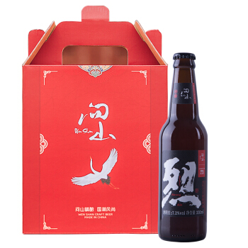 问山啤酒 烈性艾尔 (Strong Ale) 精酿啤酒 330ml*6瓶 礼盒装