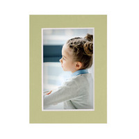 美国柯达Kodak简约相框照片墙北欧风挂画结婚照宝宝相框照片摆台ins挂墙 适用6寸(摆挂两用)浅绿9891-165