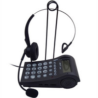 亚尔亚 YEY VE400+VE30 呼叫中心话务员专用 电话机，耳机电话