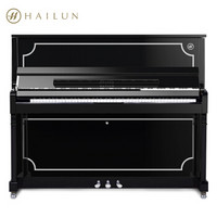 海伦(hailun)A126智能静音88键立式钢琴高端黑色实木演奏钢琴十级考级教学钢琴