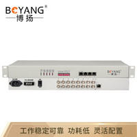 博扬（BOYANG）BY-E8F1 协议转换器 8路E1（16M）转1路以太网 机架式 双电源 1对价