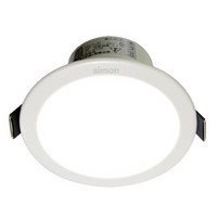 西蒙 SIMON LED筒灯白色晶灿系列 3寸 4W 4000K  N0324-0332