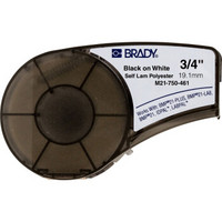 BRADY BMP21耗材，B461，0.750"X21'，极限低温 -196℃ M21-750-461