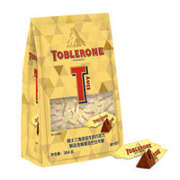 瑞士进口 Toblerone 瑞士三角迷你牛奶巧克力含蜂蜜及巴旦木糖 糖果零食 分享装 384g