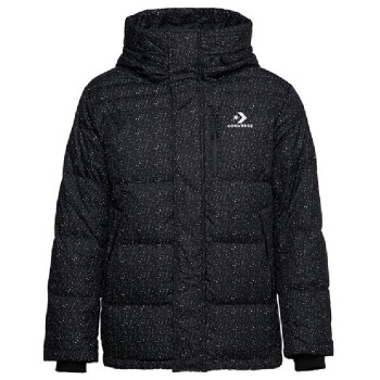 CONVERSE 匡威 男子 Men's Down Fill Puffer AOP Jacket 图案羽绒服 10019322-A02 2XL码