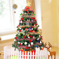 惠钰 圣诞树圣诞节装饰品1.5米圣诞树套餐圣诞装饰品场景布置豪华加密型圣诞树送彩灯