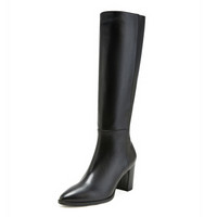 STUART WEITZMAN 斯图尔特·韦茨曼 女士黑色羊皮长靴 HETTIE BLACK DRESS NAPPA 36