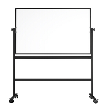 晨光(M&G)办公90*180cmH型易擦白板 磁性面板 双面可移动翻转会议写字板(附带白板擦/白板笔/磁粒)ADBN6447