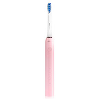 Saky 舒客 电动牙刷 成人口腔护理 声波充电式震动牙刷防水G3217（粉色）