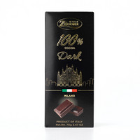 有券的上、京东PLUS会员：Zaini 赞恩尼 纯黑逆天苦巧克力 100%可可脂含量 70g *12件