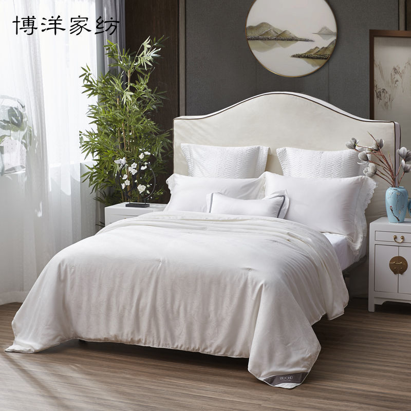 博洋蚕丝被100%桑蚕丝被芯春秋被丝绵被冬被薄款保暖夏被被子春季