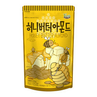 HBAF 芭峰 汤姆农场 韩国进口 HBAF芭蜂蜂蜜黄油味扁桃仁210g 去壳坚果炒货 休闲零食