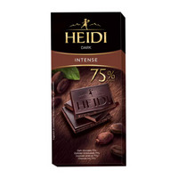 Heidi赫蒂浓黑巧克力75% 80g 罗马尼亚进口