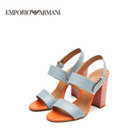 EMPORIO ARMANI阿玛尼奢侈品女士凉鞋 X3P688-XL886 BLUORG-N880 36