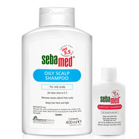 施巴（sebamed）洗发水组合（控油洗发露400ml+温和洗发露20ml）