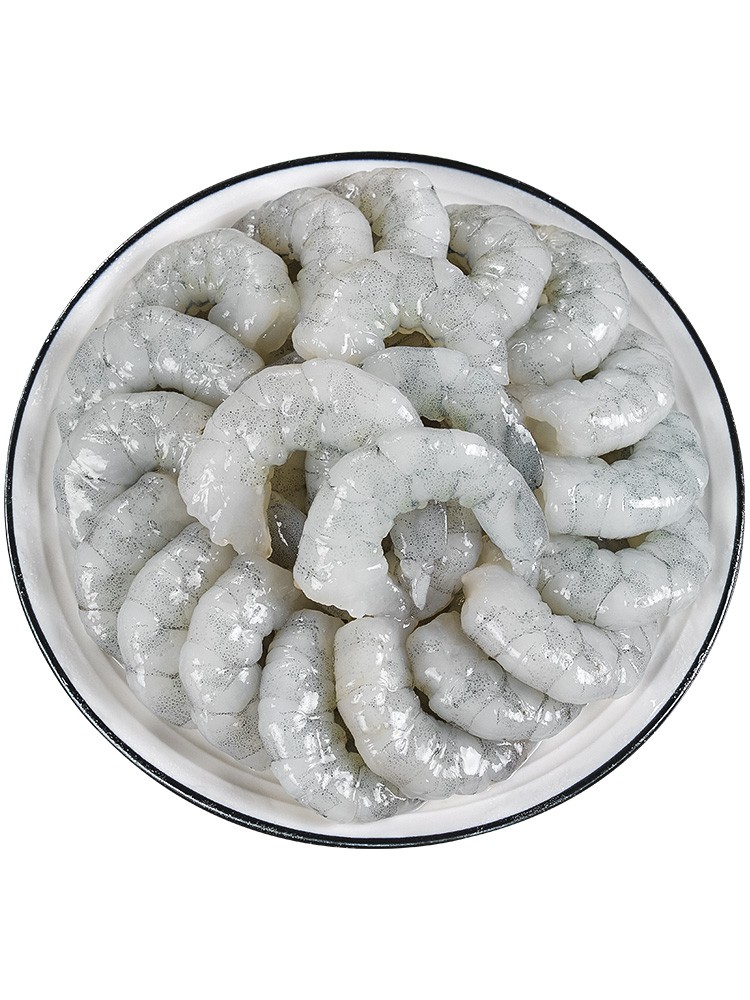 海皇湾 特大新鲜冷冻青虾仁 净重300g *3件