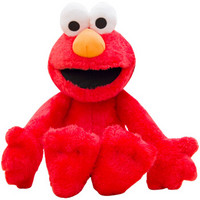 澳捷尔（Aoger）芝麻街正版毛绒玩具艾摩公仔ins网红红色Elmo娃娃 创意搞怪送女友玩偶