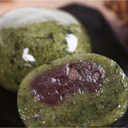 荃盛网红青团咸蛋黄肉松豆沙清明果手工艾草团子宁波特产糕点零食