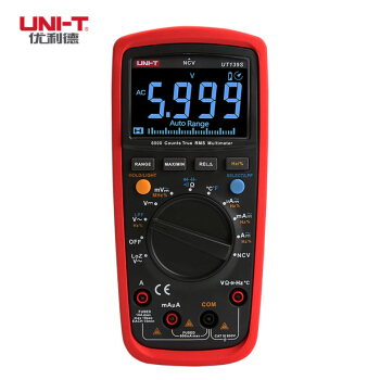 优利德（UNI-T）UT139S 高精度数字万用表 数字式EBTN显示屏 NCV功能自动量程电流表