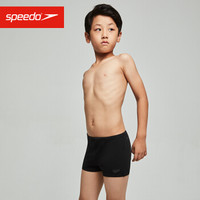 Speedo/速比涛 男童平角泳裤抗氯速干 游泳训练 修身舒适8125180001黑色11-12