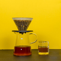 泰摩 timemore 玻璃冰瞳手冲咖啡套装 咖啡滤杯+450ml分享壶 家用滴滤式咖啡壶咖啡器具