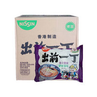 中国香港 出前一丁  NISSIN 进口方便食品 方便面泡面 东京酱油猪骨汤味袋面100g*30 整箱装