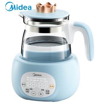 美的（Midea）小皇冠SE恒温调奶器 暖奶器电热水壶温奶器1.2L 多功能母婴儿冲泡奶粉水壶