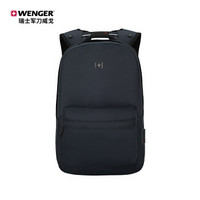 瑞士军刀威戈(Wenger)14英寸休闲笔记本电脑包防泼水轻便双肩书包背包藏青色605096