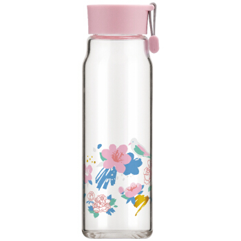 LOCK&LOCK 玻璃茶水杯530ML LLG683PIK