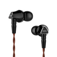 达音科（DUNU） Titan-6音乐HIFI耳机大学生入耳式耳机铍振膜动圈T6运动有线 亮黑色