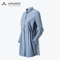 巍德（VAUDE）19春夏户外女款速干衣清凉降温长袖衬衫 灰蓝 M