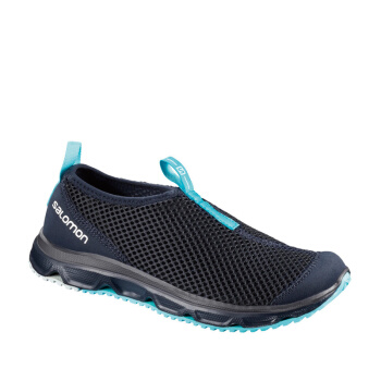 萨洛蒙（Salomon） 女款运动恢复鞋 透气休闲网鞋  RX MOC 3.0 W 深蓝色401448 UK4.5(37 1/3)