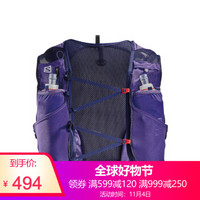 萨洛蒙（Salomon） 户外越野跑弹力透气背包 ADV SKIN 5 SET 富裕紫401396 M/L