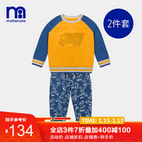 mothercare 宝宝小汽车上衣裤子2件套