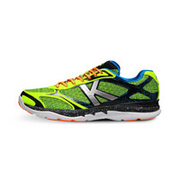 Kappa卡帕  女运动跑鞋轻质跑步鞋透气休闲鞋 K0625MQ58 荧光绿/黑色/蓝色-004 37