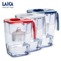 莱卡LAICA原装进口J81A滤水壶3.7L净水壶自来水过滤壶家用饮水壶净水器直饮通用 J81AA白色一壶十二芯