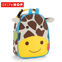 SKIP HOP儿童保温午餐包/野餐包可爱动物园手提餐袋3岁以上美国 长颈鹿