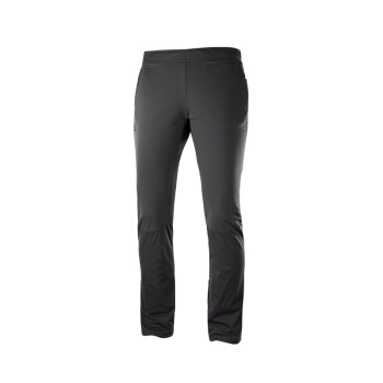 萨洛蒙（Salomon） 女款滑雪防风保暖越野长裤AGILE WARM PANT W 黑色403914 XS