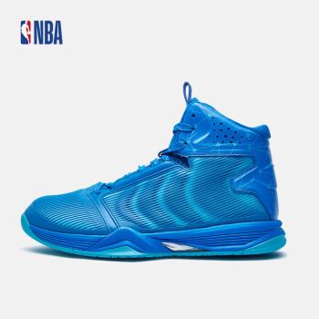 NBA秋季 男士运动时尚休闲鞋 篮球鞋鞋子 N1631902 晶蓝色/天空蓝/白-2 42
