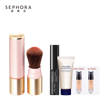 资生堂（Shiseido） 心机彩妆臻采腮红 橙色套装