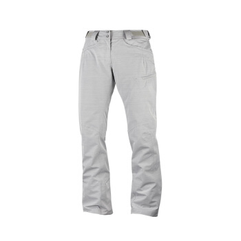 萨洛蒙（Salomon）女款舒适耐候防风保暖雪裤FANTASY PANT W 雾灰色403671 M