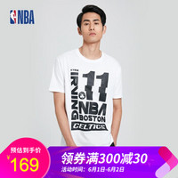 NBA  凯尔特人队 欧文 新款 夏装BARRAGE 弹幕系列男式短袖T恤 图片色 L