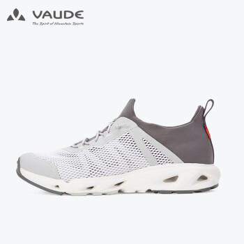 巍德（VAUDE）男款户外鞋低帮登山鞋春夏款轻量徒步鞋沙漠攀岩溯溪鞋 浅灰 39