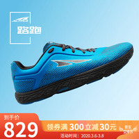ALTRA2019轻量缓冲运动鞋Escalante 2.0城市马拉松减震慢跑鞋针织透气运动路跑鞋 男款蓝色ALM1933G440 40
