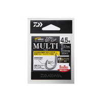 DAIWA 达亿瓦 D-MAX SS 矶钓钩 海钓钩钓鱼钩进口鱼钩 有倒刺鱼钩 垂钓用品 MULTI 7